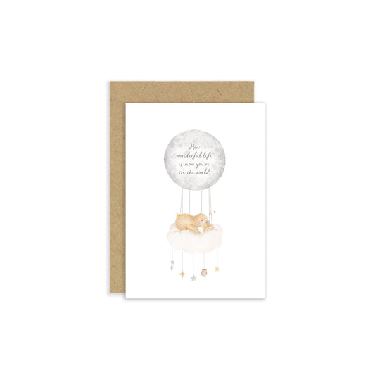 New Arrival Cards | New Baby Cards | Moon Card