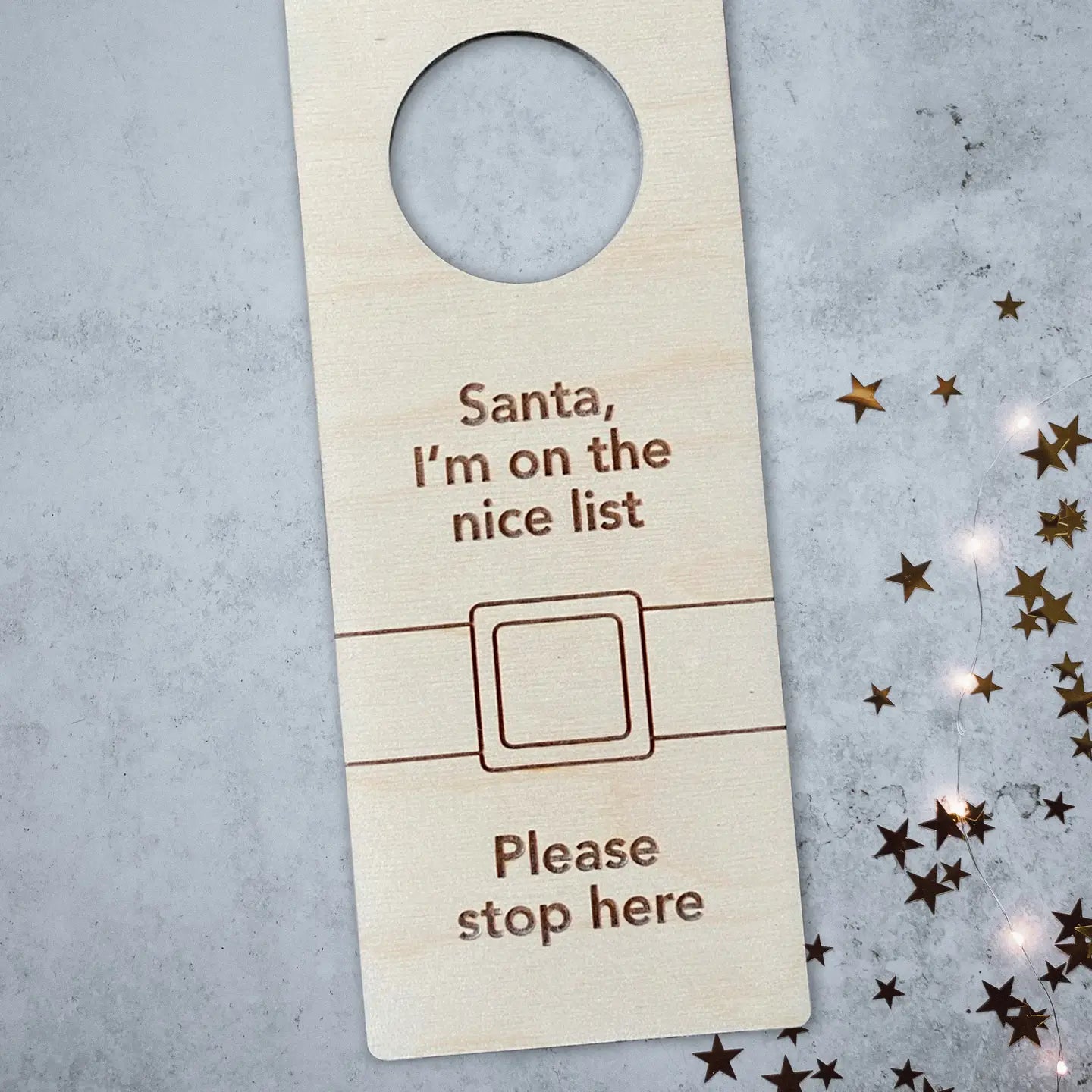 Crafty Christmas Eve Door Hanger