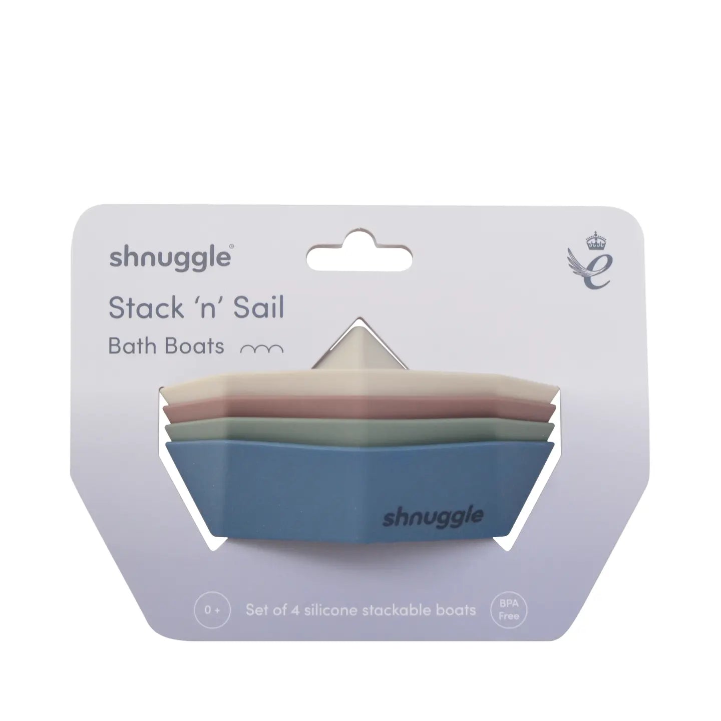 Shnuggle Stack and Sail Bath Boat Toys