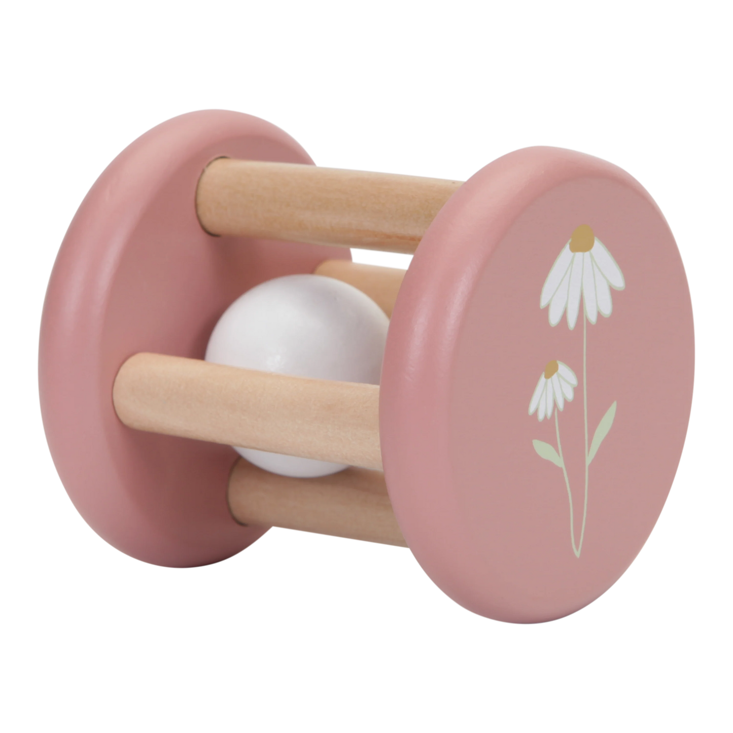 Little Dutch Roller Rattle - Flowers