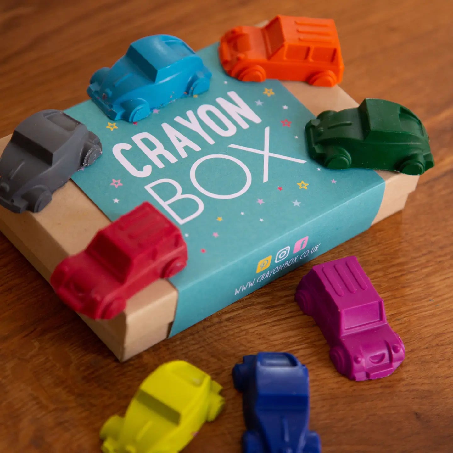 Crayon Box Car Wax Crayons