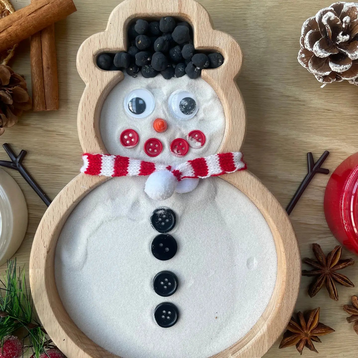 Little Munchkins Snowman Sensory Tray