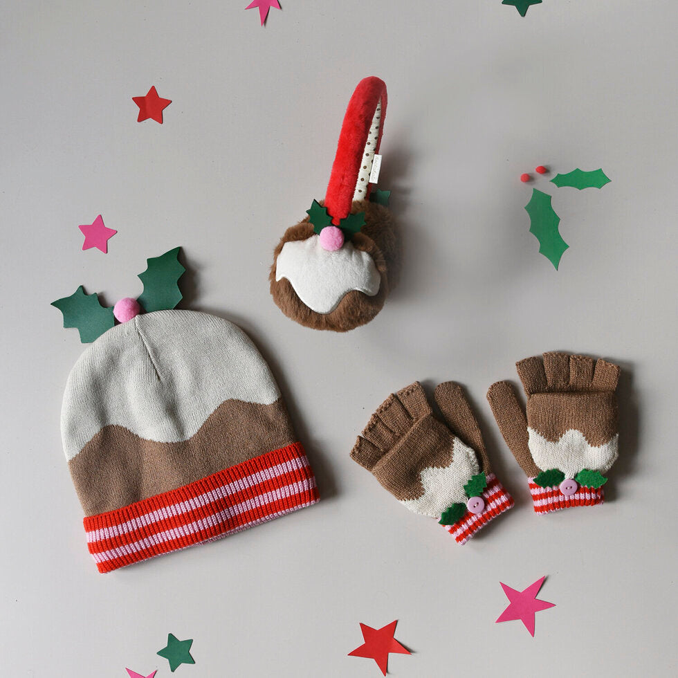 Rockahula Kids Christmas Pudding Earmuffs