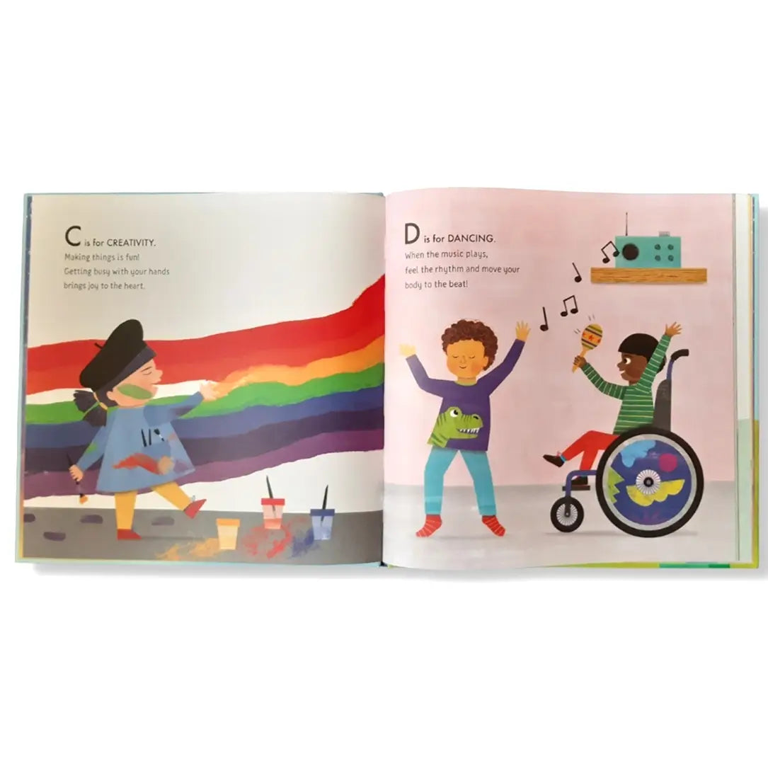 My Mindful A To Zen: Inclusive Hardcover Children's Book