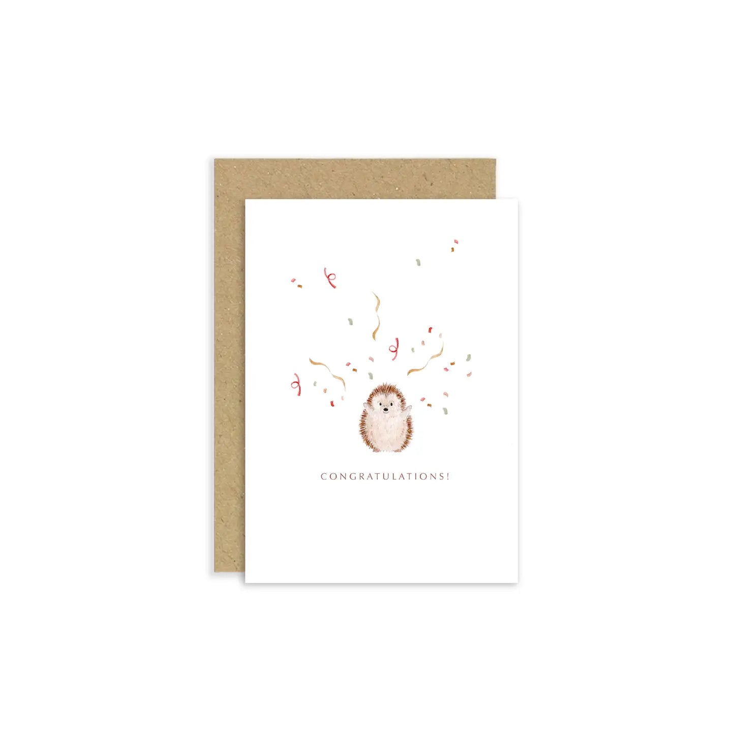 Congratulations Card | Hedgehog Card | Cute Cards