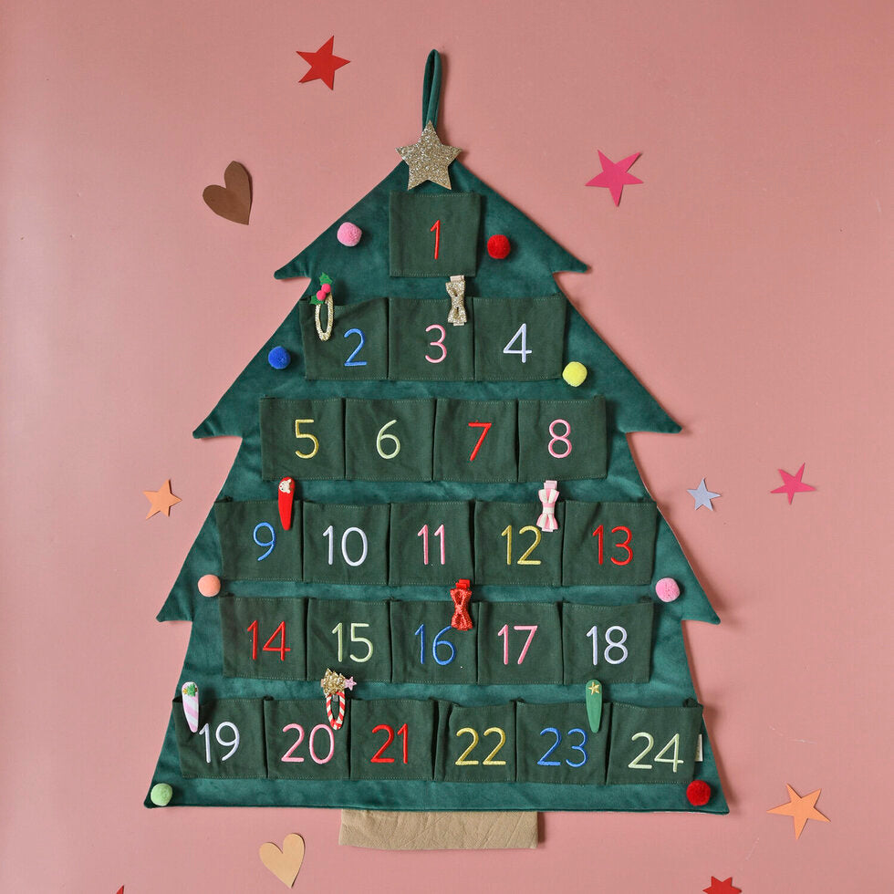 Rockahula Kids Christmas Tree Reusable Advent Calendar