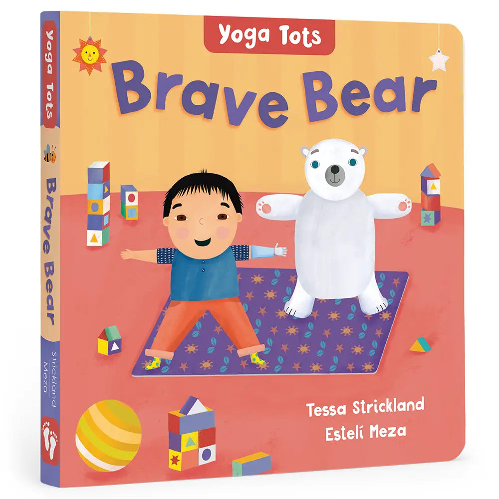 Yoga Tots: Brave Bear - Children's Book