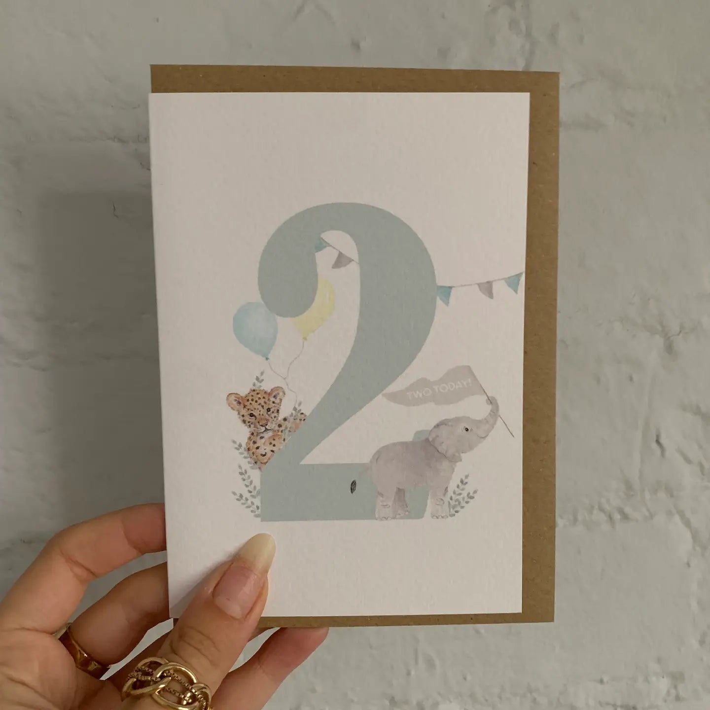 2nd Birthday Card | Special Age Cards | Kids Birthday Cards