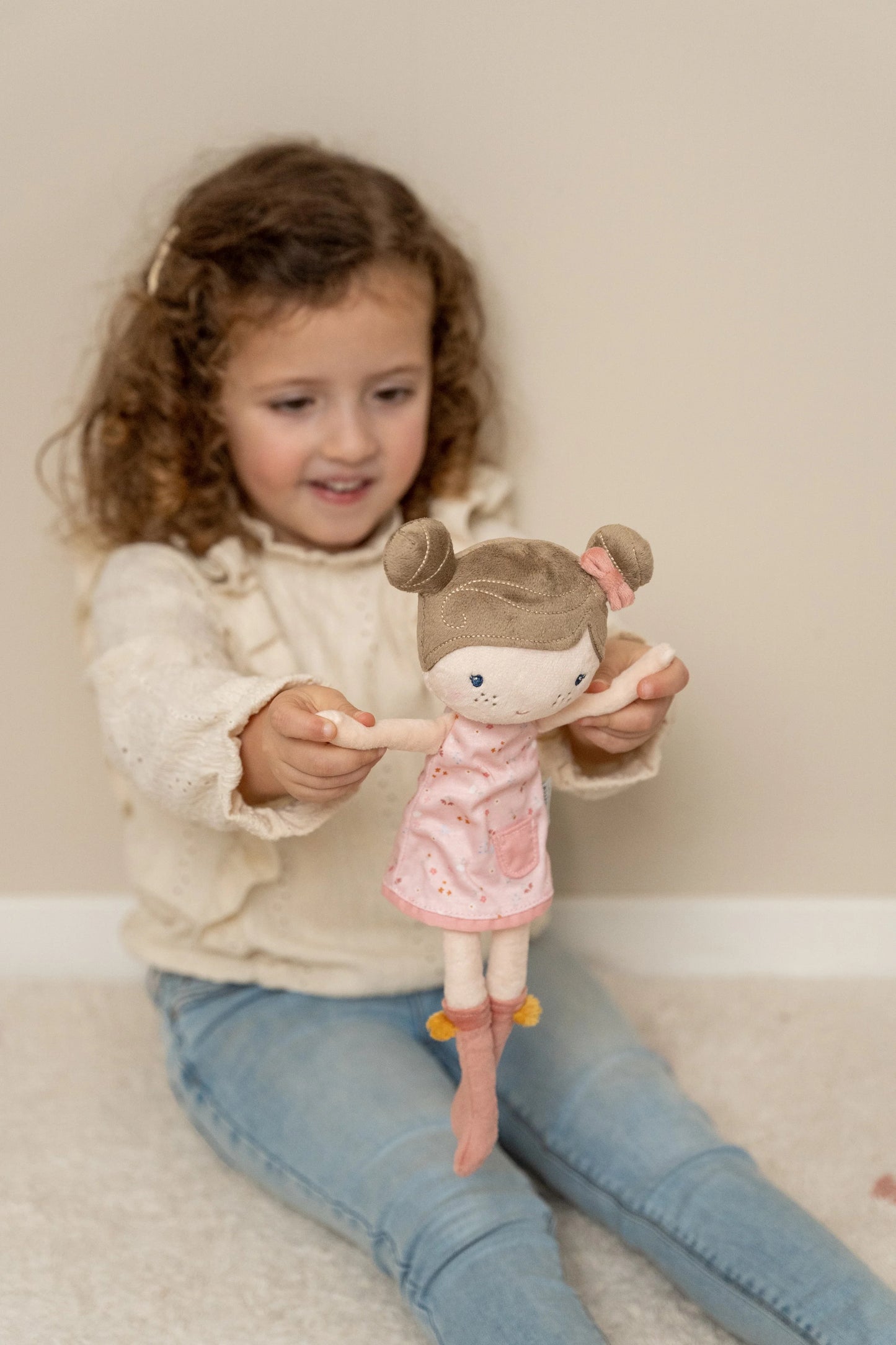 Little Dutch Cuddle Doll Rosa 35cm