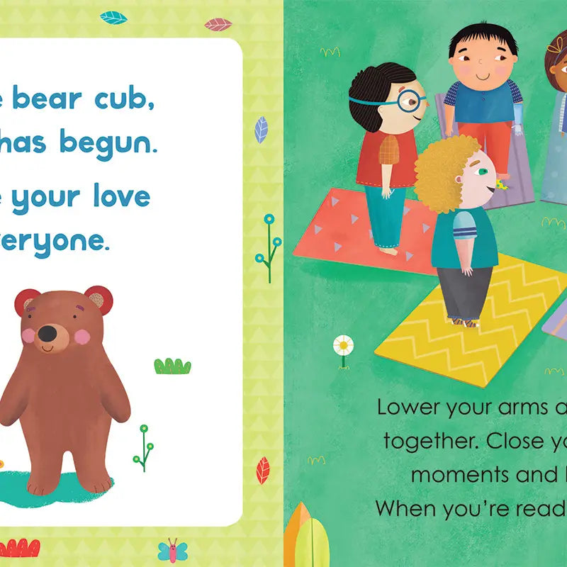 Yoga Tots: Brave Bear - Children's Book