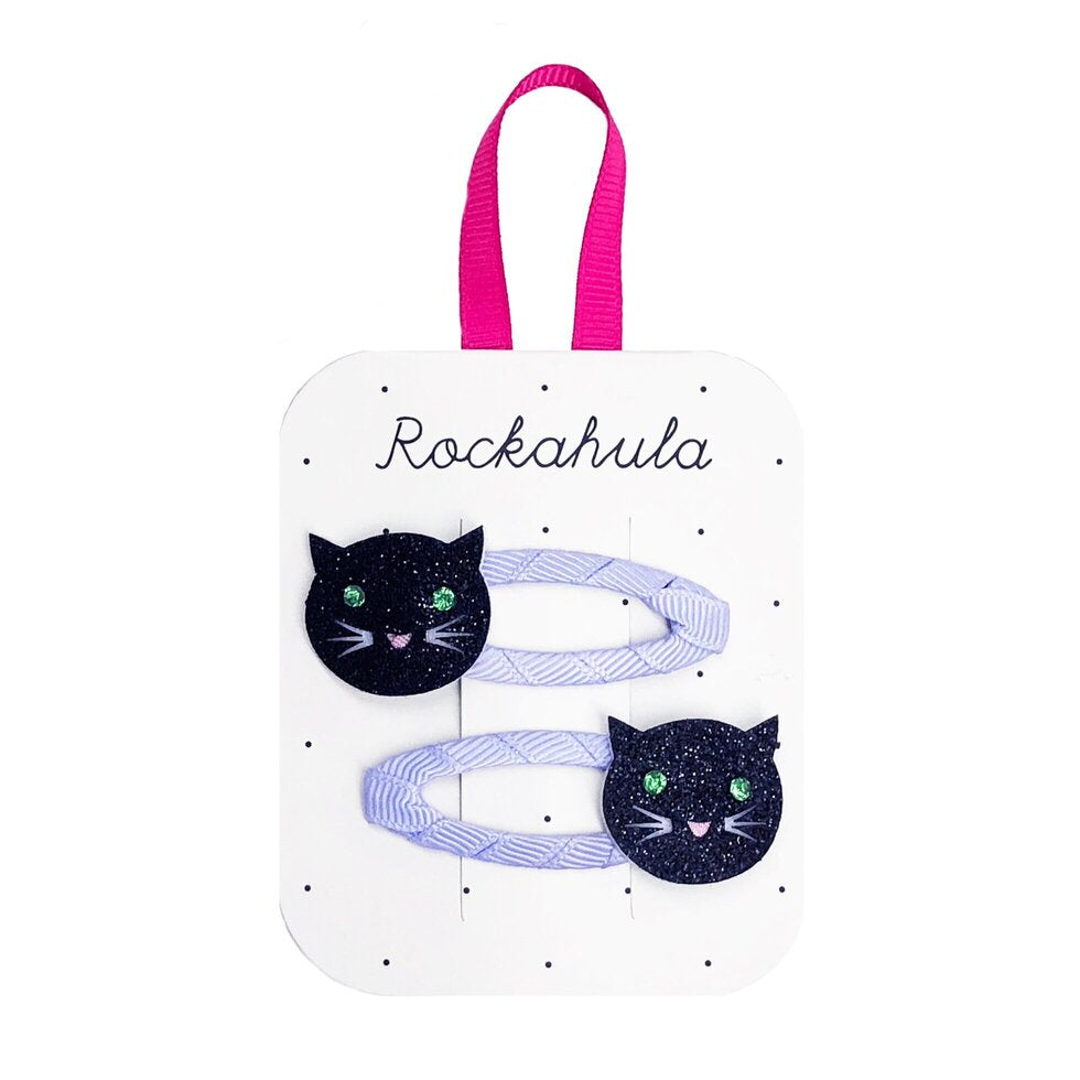 Rockahula Kids Stripy Cat Clips