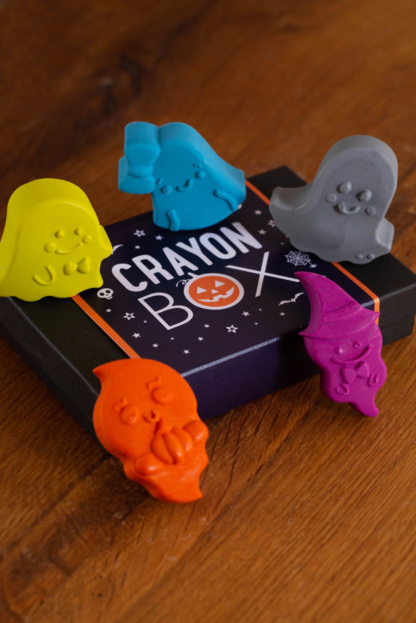 Crayon Box Ghost Halloween Wax Crayons