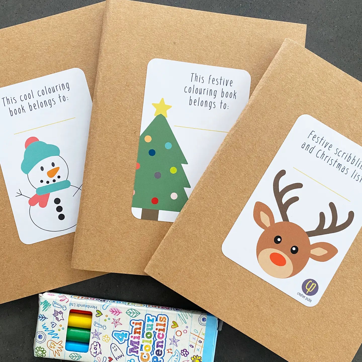 Christmas Notebook Set