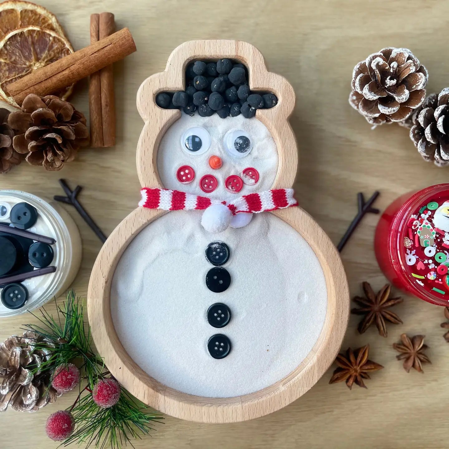 Little Munchkins Snowman Sensory Tray