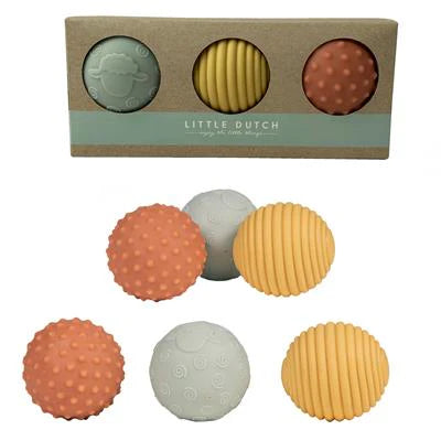 Little Dutch Farm Sensory Balls set/3