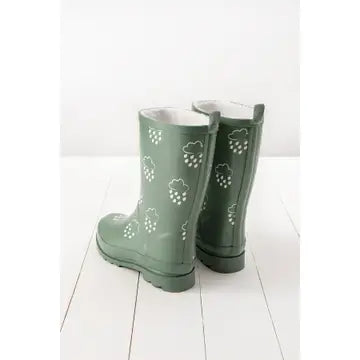 Khaki Adult Colour-Changing Winter Wellies