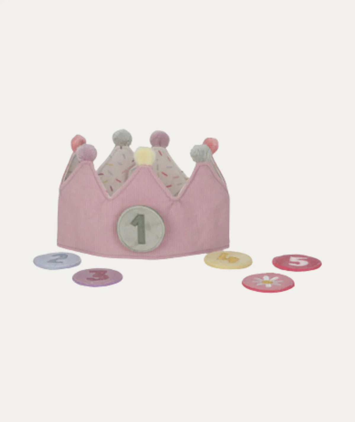 Little Dutch Birthday Crown with Numbers - pink