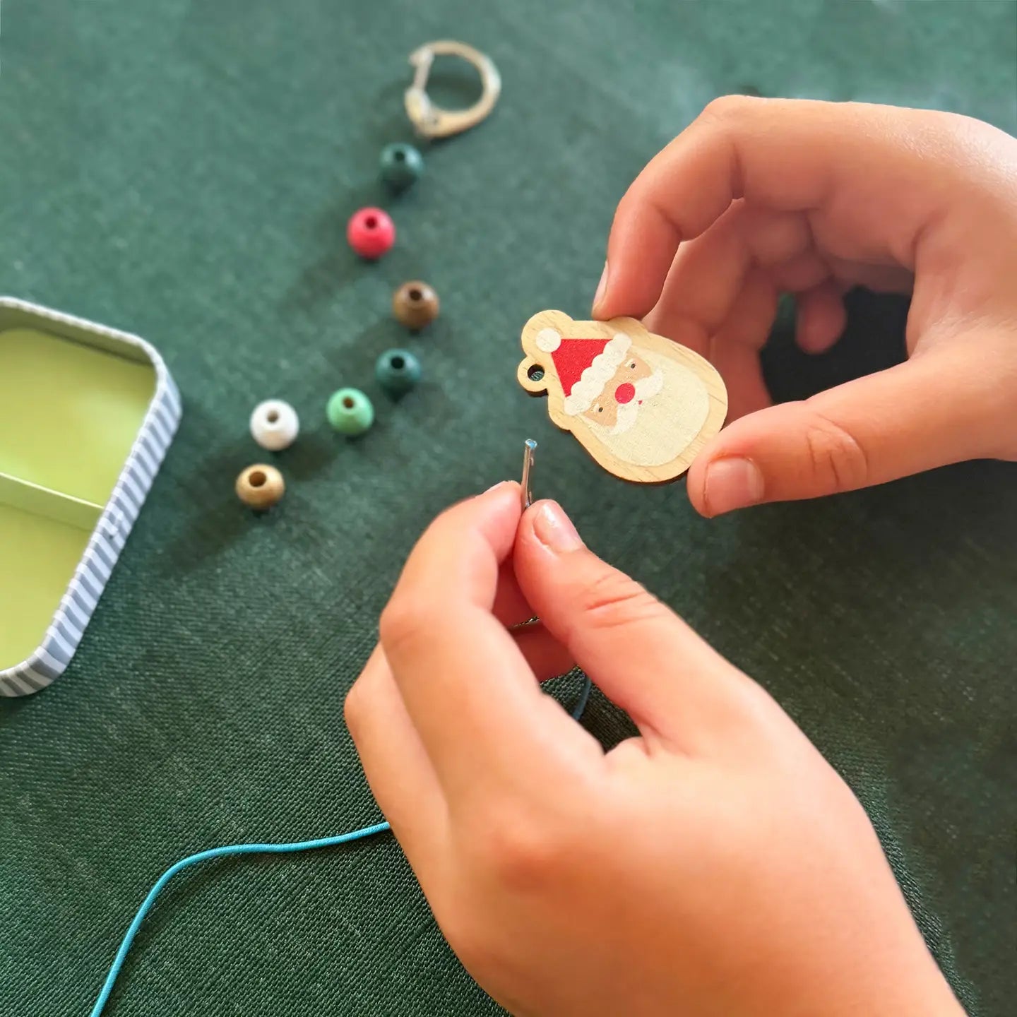 Cotton Twist Santa Keyring Gift Kit