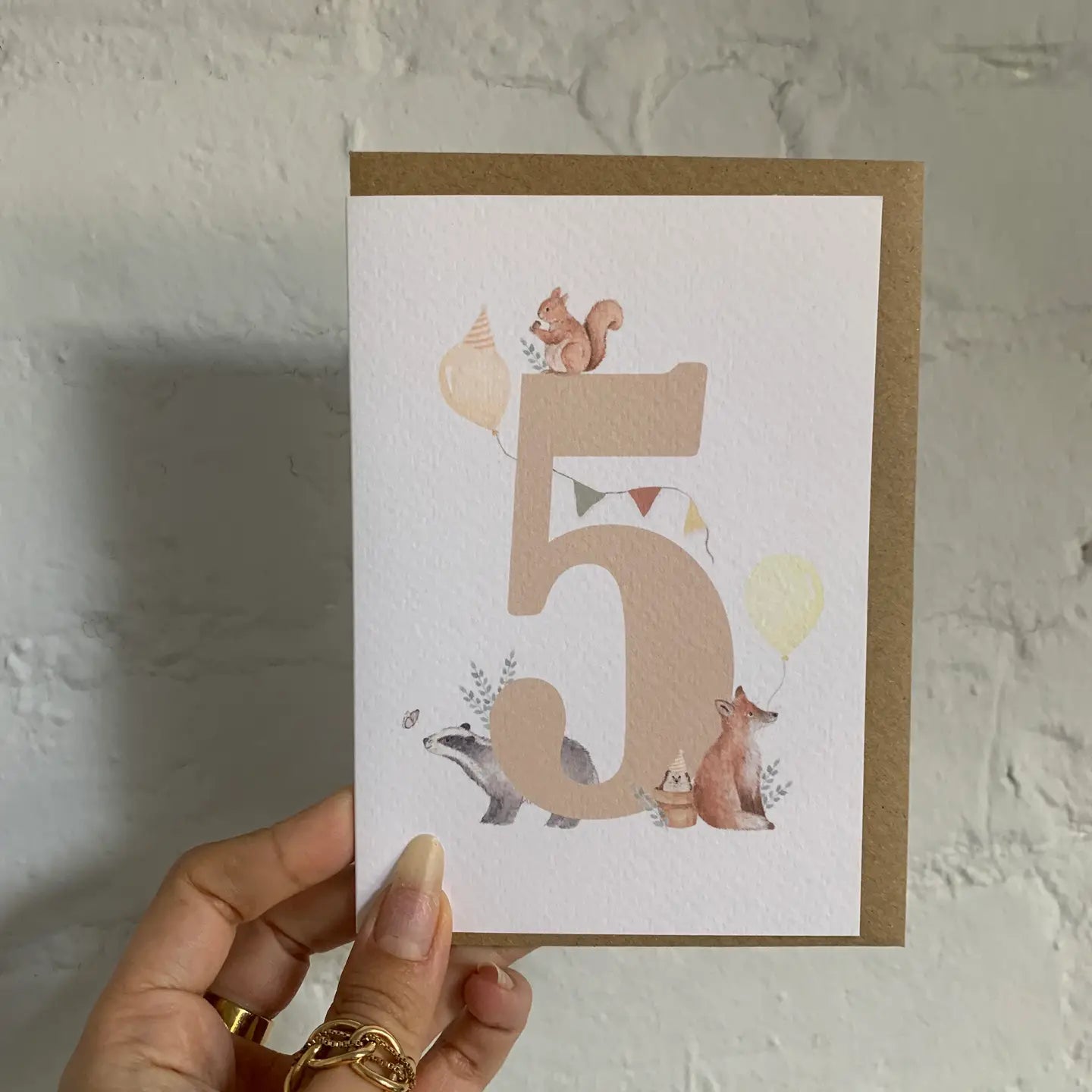 5th Birthday Card | Kid’S Birthday Cards | Special Age Cards