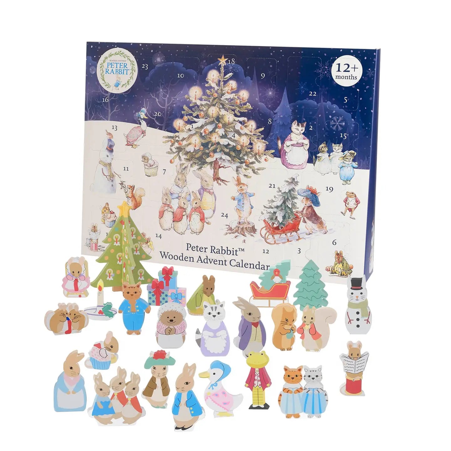 Peter Rabbit™ Wooden Advent Calendar