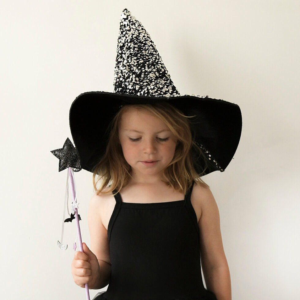 Rockahula Kids Sequin Velvet Witches Hat