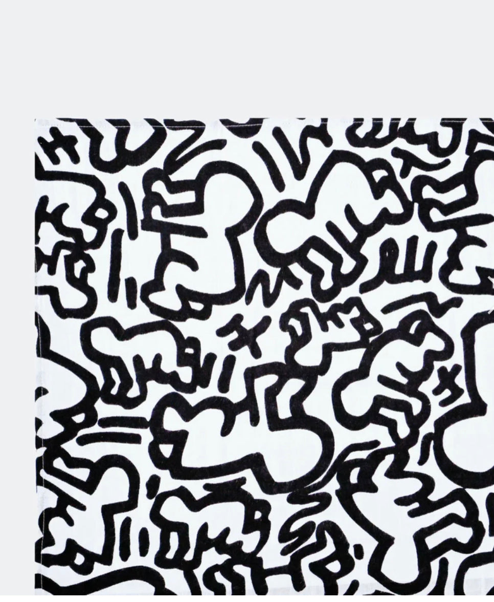 ETTA LOVES X KEITH HARING - 2 Pack Muslin Squares