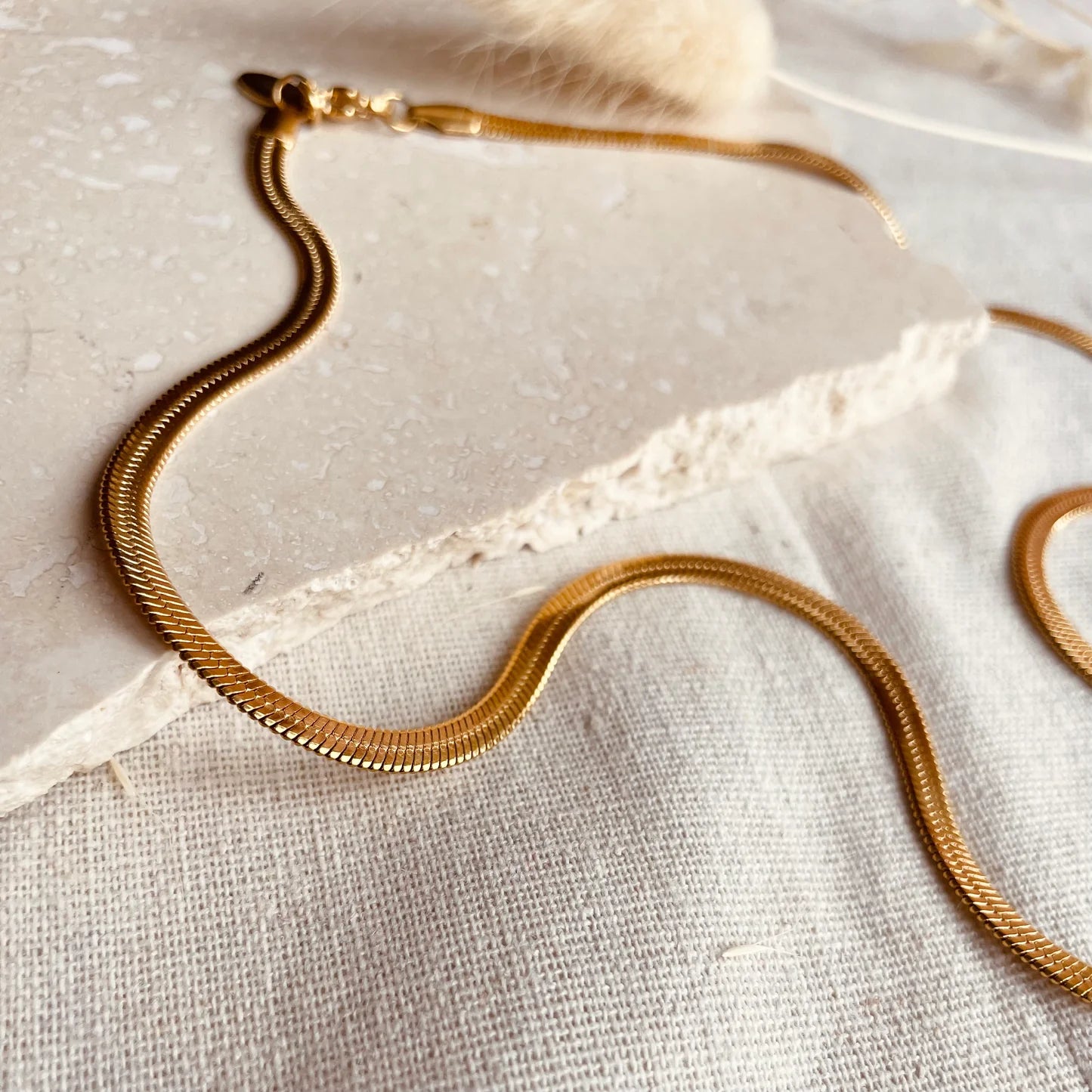 Snake Gold Chain Necklace