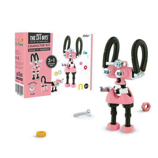 The OffBits Character Kit: Educational DIY Toy, Robot Build Kit