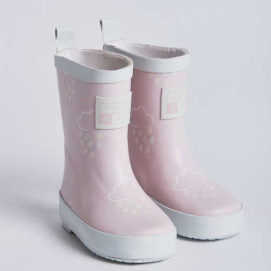 Colour Changing Wellies - Baby Pink